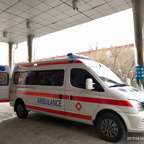 高台救护车出租服务案例2